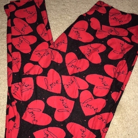 LuLaRoe Pants - ❤️VALENTINE’S Day Leggings❤️